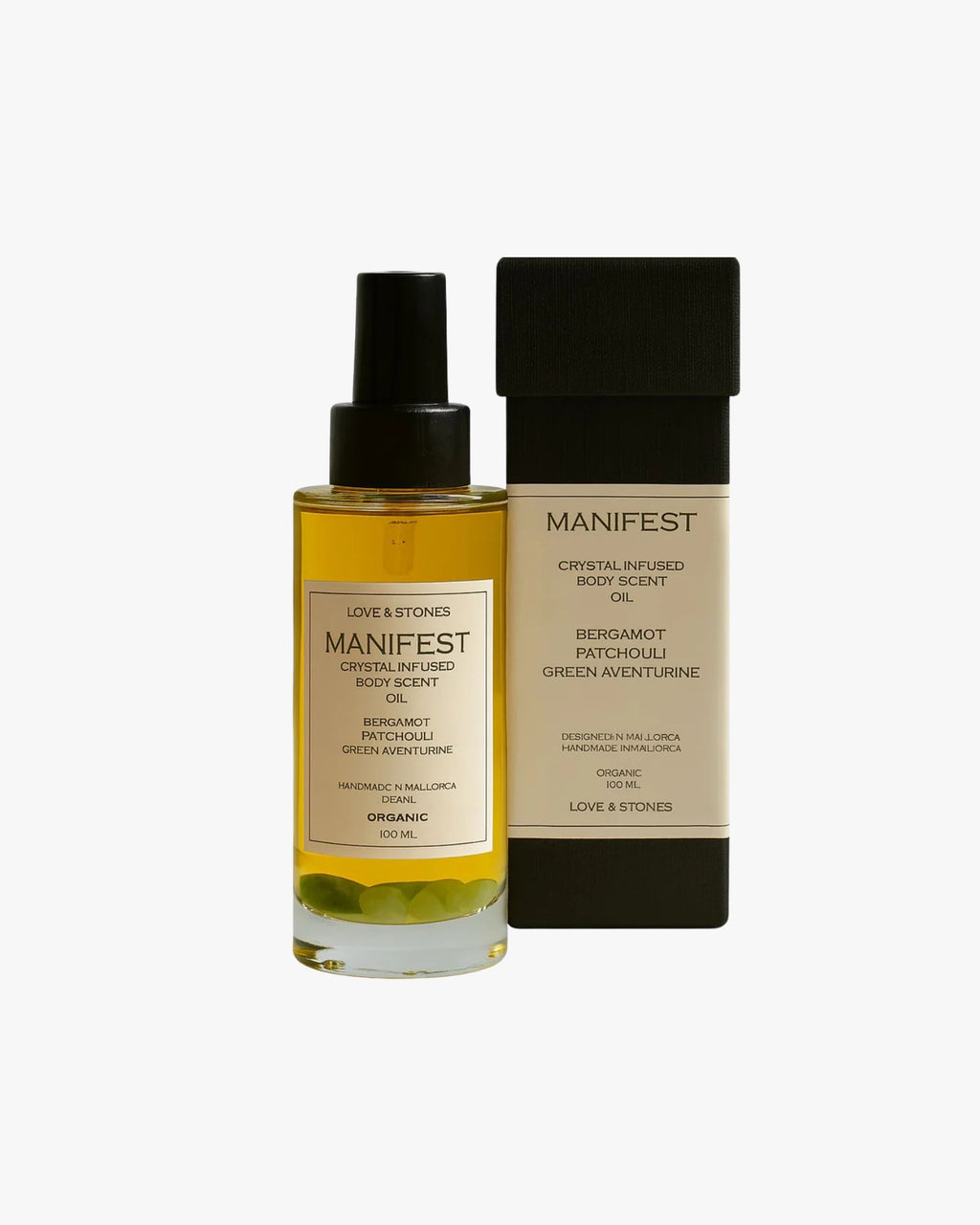 Manifest Body Oil Scent Green Aventurine 100Ml