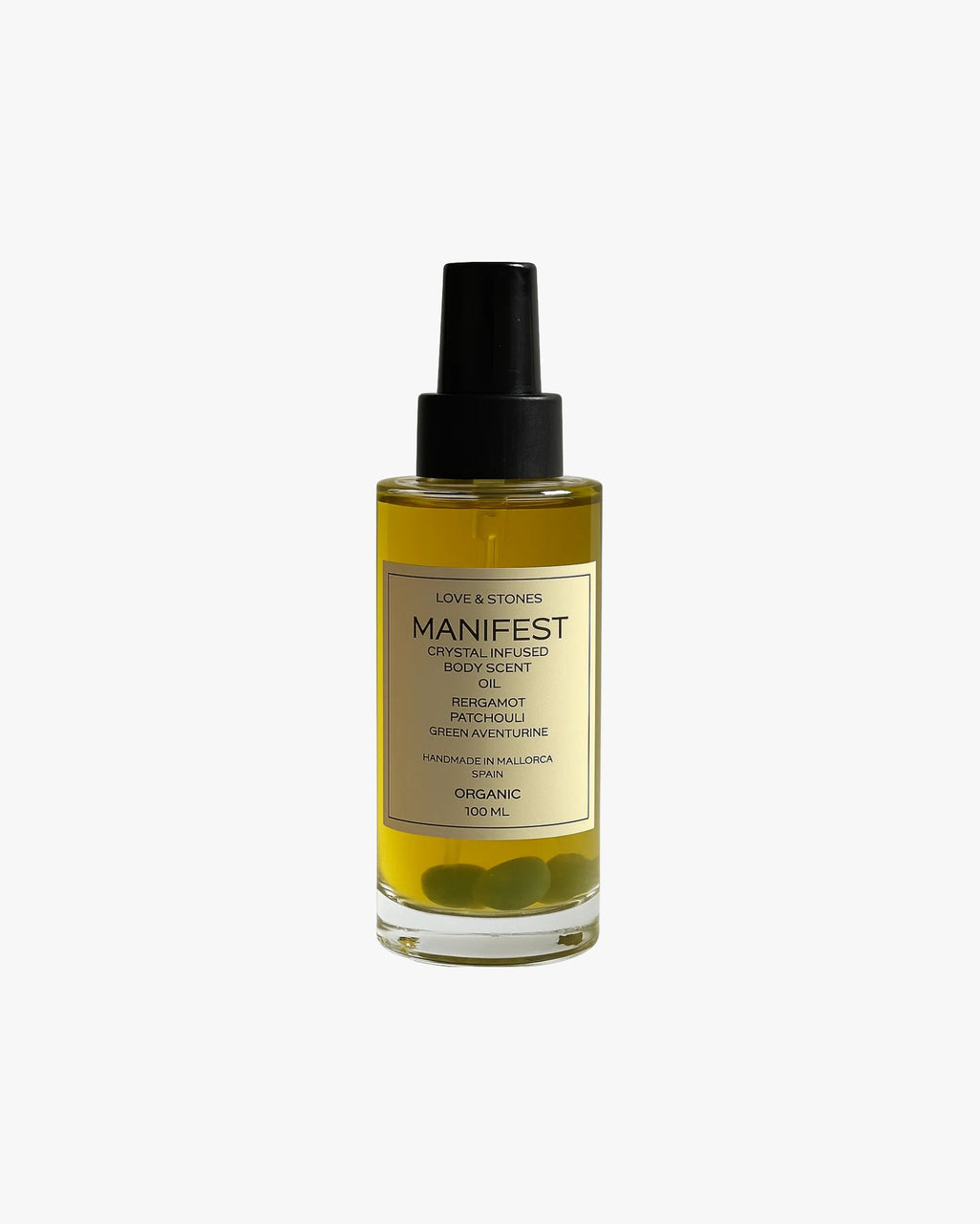 Manifest Body Oil Scent Green Aventurine 100Ml