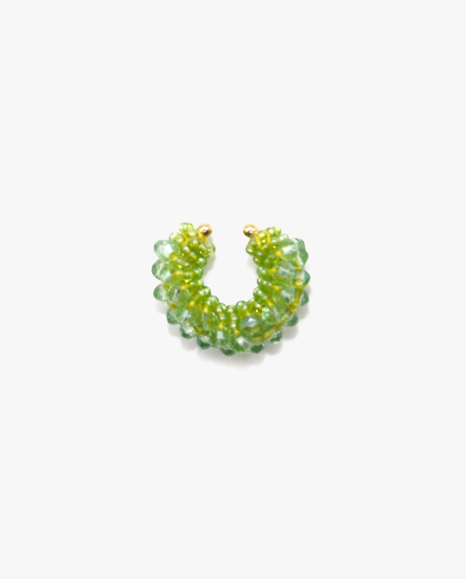Beaded Cuff Mini Lime