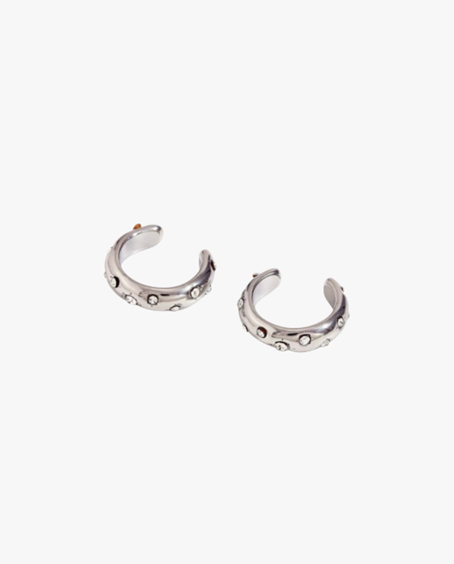 Mini Earcuff Silver And Zircons