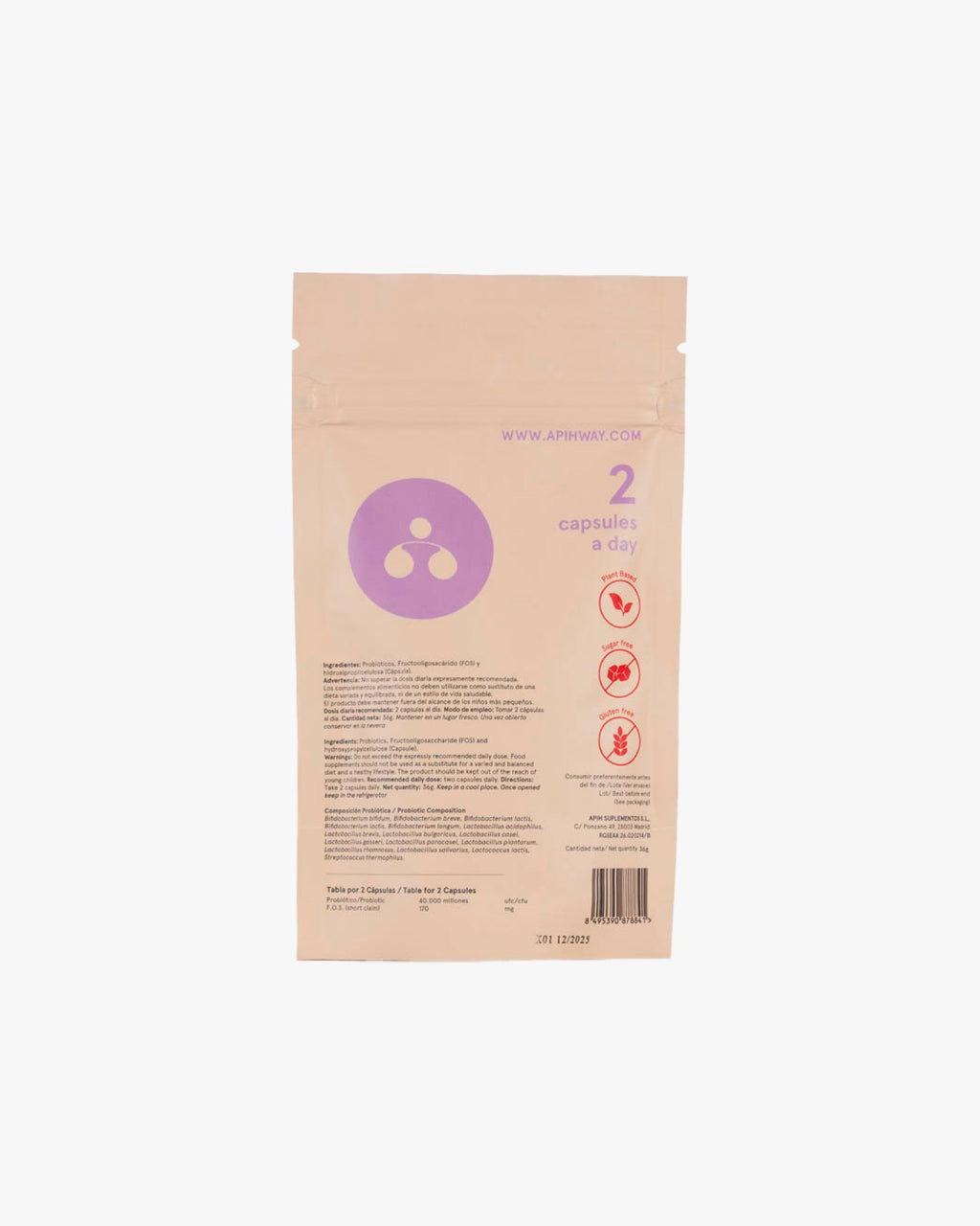 Prebiotic + Probiotic Blend, 16 Strains, 60 Capsules