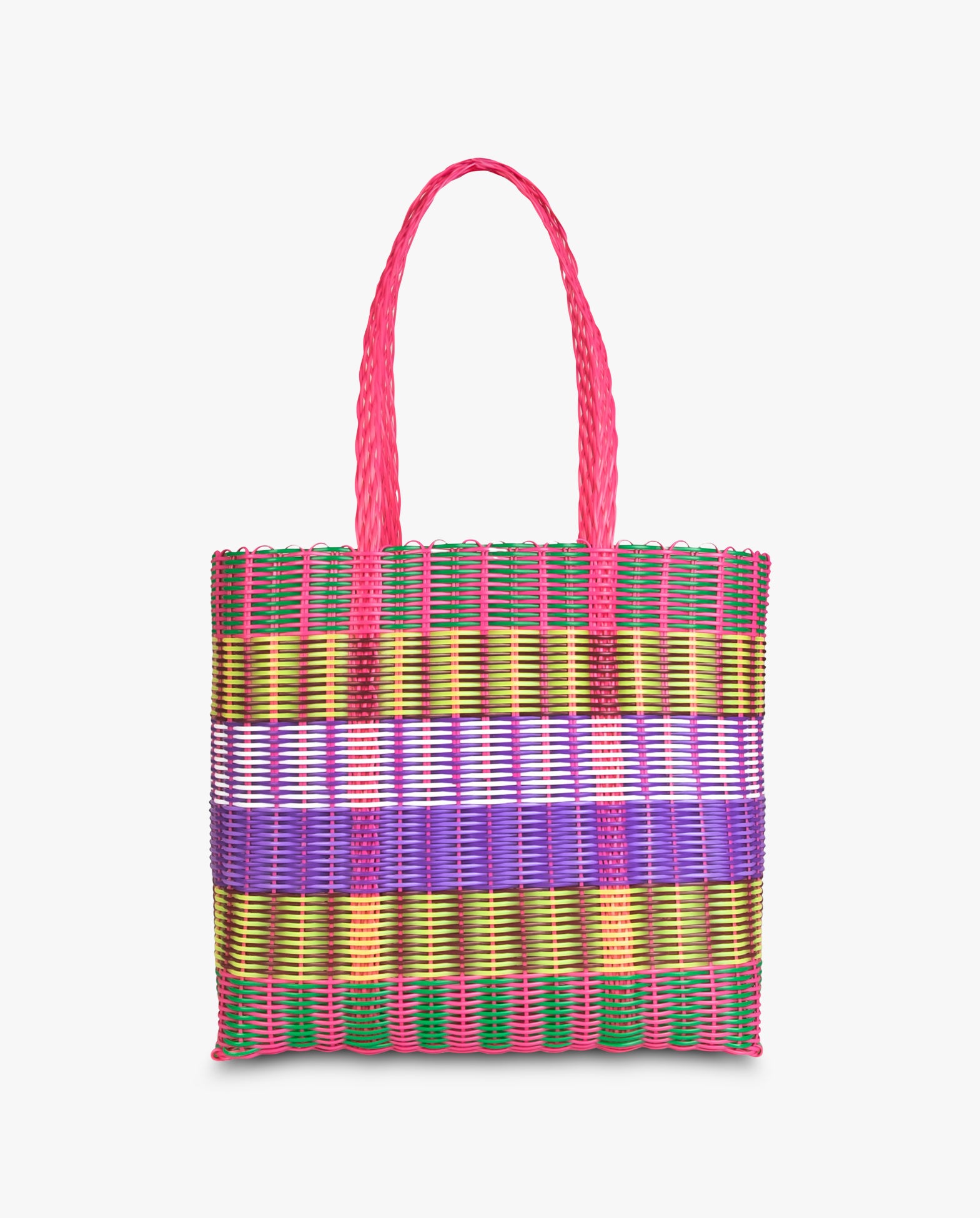 Large Basket Multi Loco Rosa