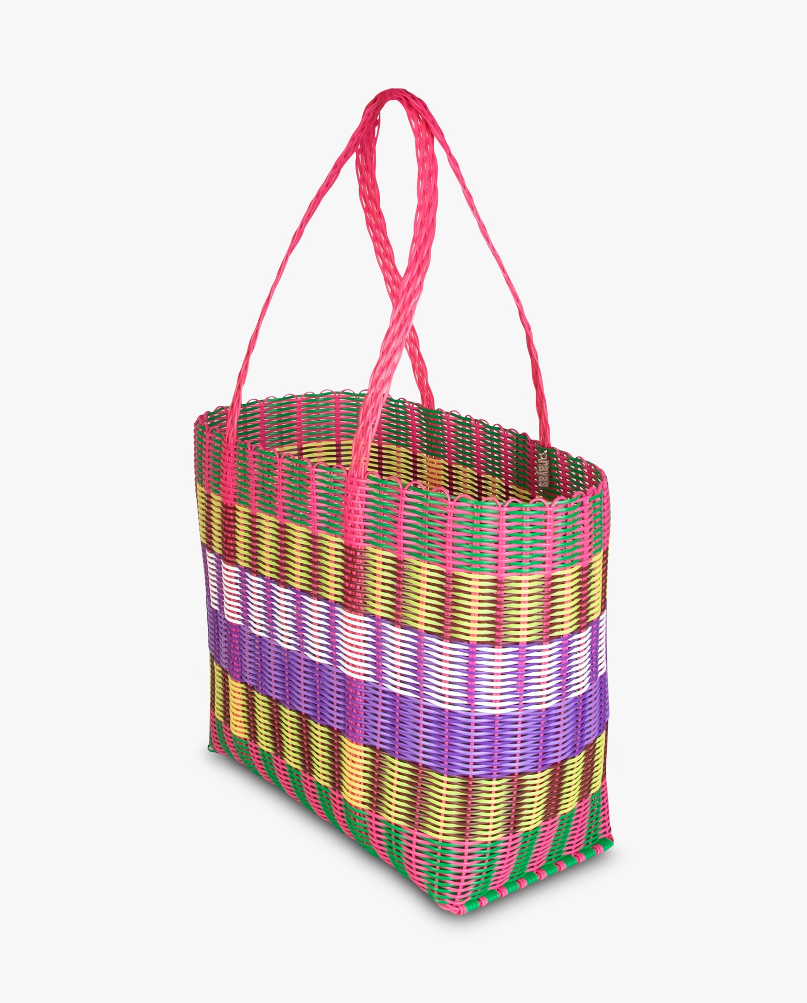 Large Basket Multi Loco Rosa