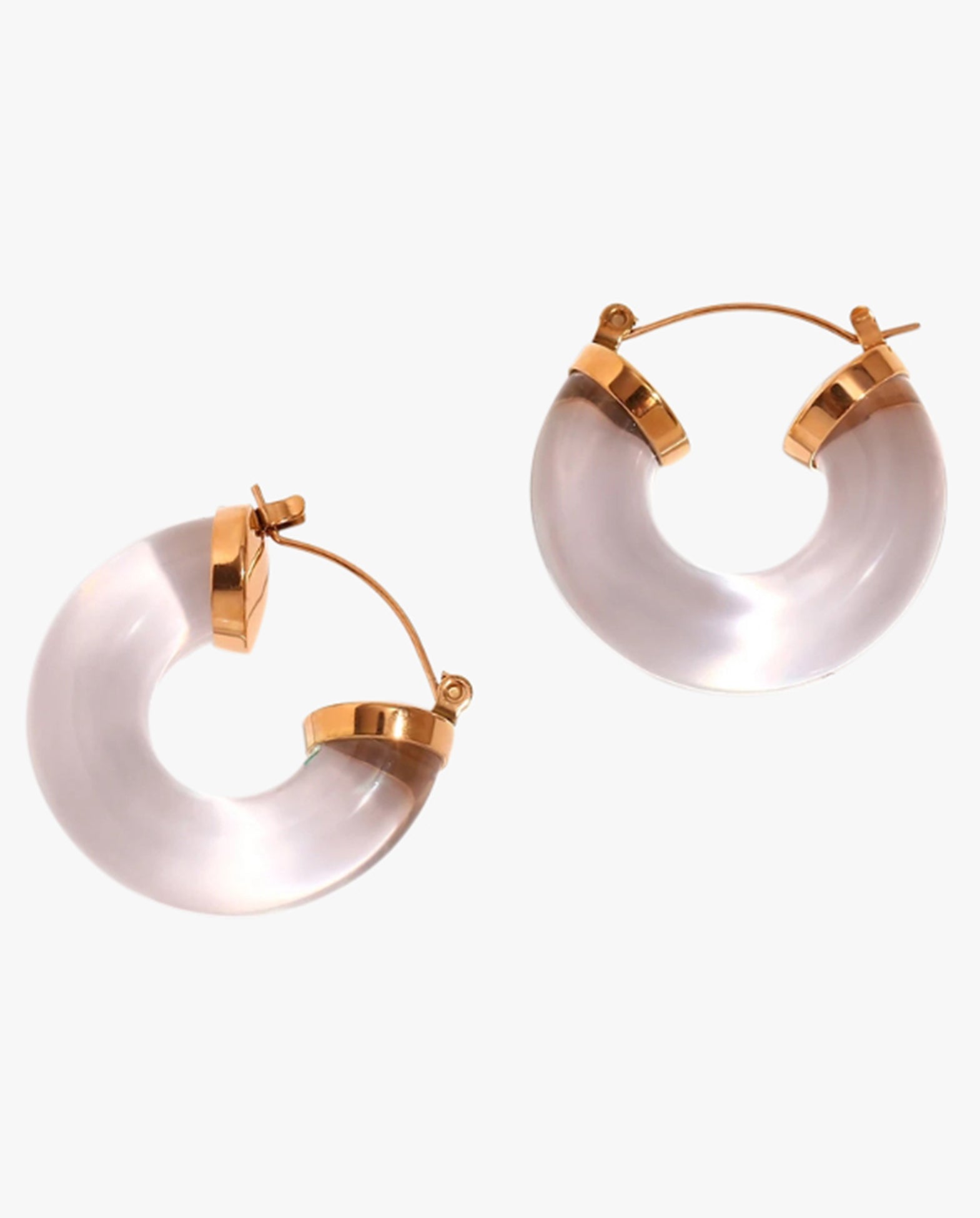 Clear Resina Hoop