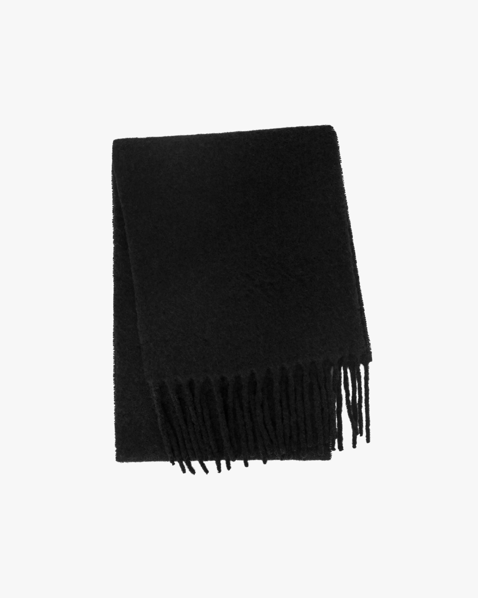 Snug Alpaca Scarf Black
