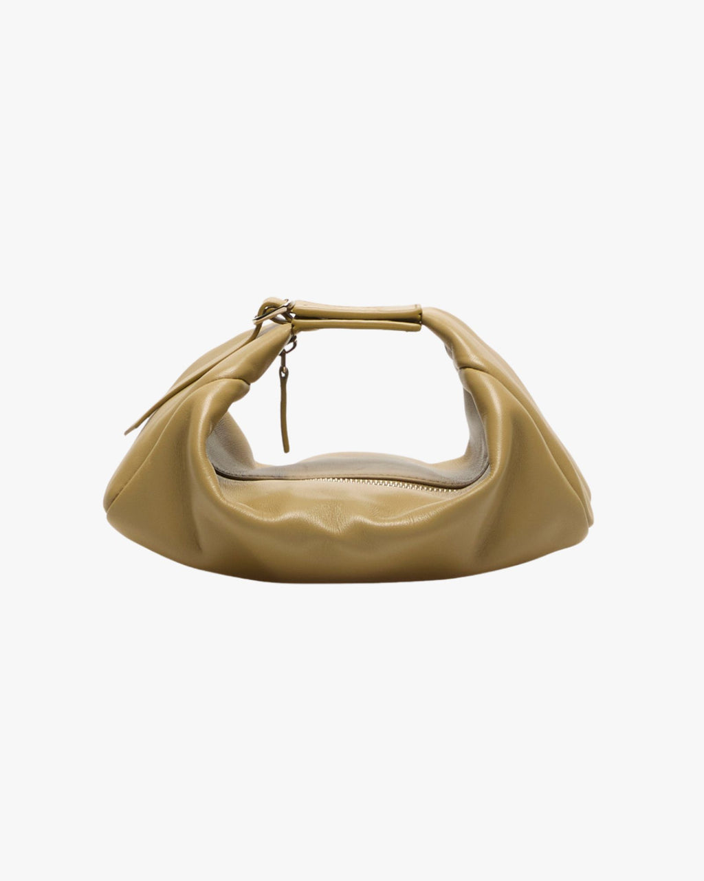 Joy Small Nappa Leather Bag – Olive