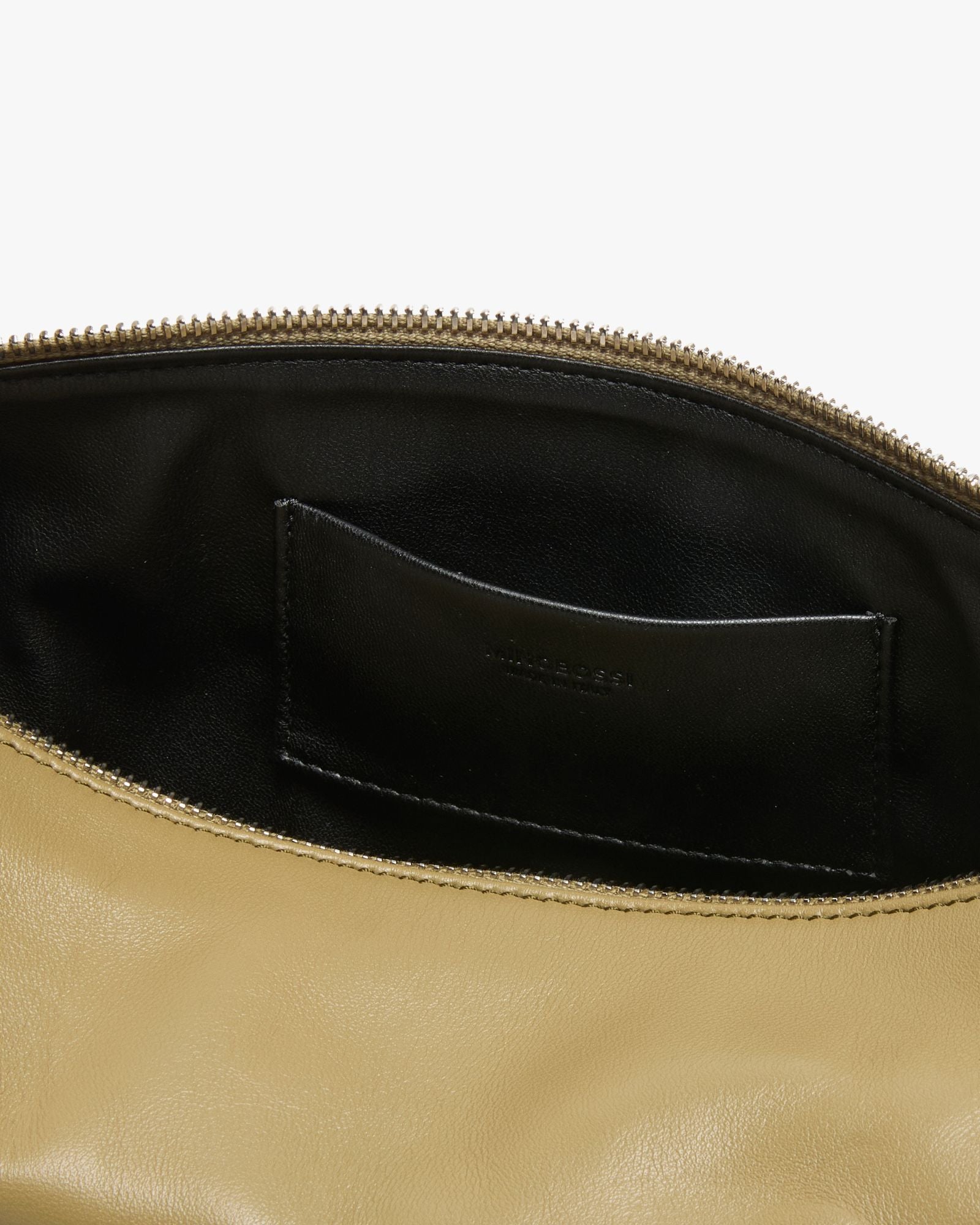 Joy Small Nappa Leather Bag – Olive